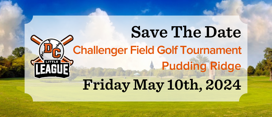 Save the Date! Annual Golf Tournament